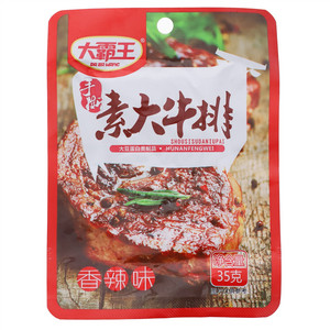 大霸王香辣味手撕素大牛排