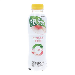 阳光无糖桃桃乌龙茶白桃味乌龙茶饮料