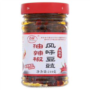 占民风味豆豉油辣椒辣椒酱
