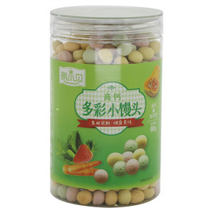 朗小贝高钙多彩小馒头