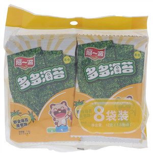 阿一波菠萝味多多海苔