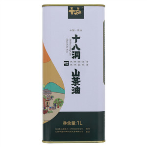 十八洞村山茶油-1L-白底马口铁
