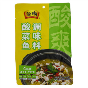 恒顺老坛酸菜鱼调料