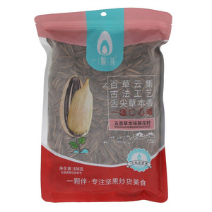 一颗伴五香草本味葵花籽
