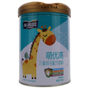 菲因贝萌优高儿童成长配方奶粉