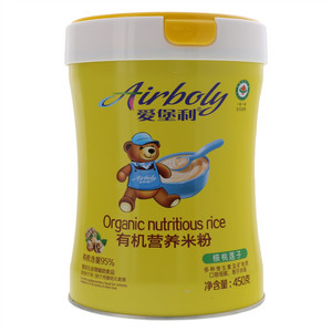 爱堡利核桃莲子有机营养米粉
