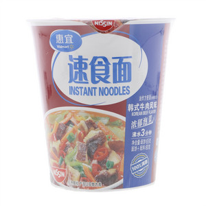 惠宜速食面（韩式牛肉风味）