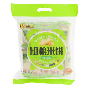 笨笨狗海苔味粗粮米饼