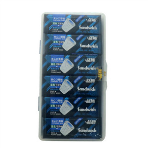 益能夹心口香糖（蓝色可乐味）