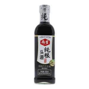 南吉NANJI  纯粮头道酿造酱油