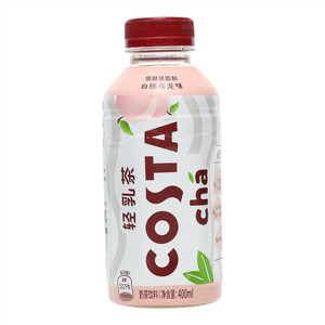 Costa Cha轻乳茶白桃乌龙味奶茶饮料