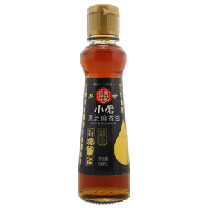 关中百年吴记小磨黑芝麻香油
