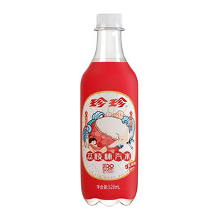 珍珍荔枝味汽水520mL