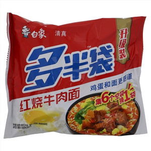 白象多半袋红烧牛肉