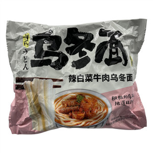 今麦郎辣白菜牛肉乌冬面