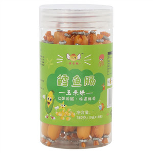 喜乐桃鳕鱼肠（玉米味）