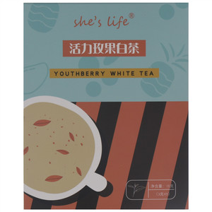 she's life活力玫果白茶