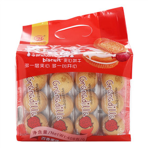 夹层鲜夹心饼（百香果味）