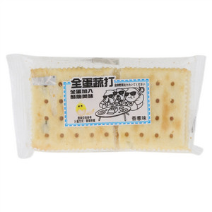 领道人全蛋蔬打香葱味韧性饼干