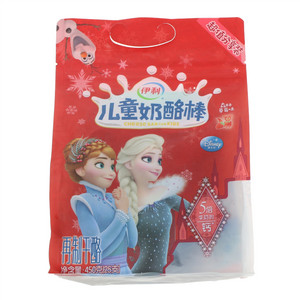 伊利儿童奶酪棒森林草莓味再制干酪