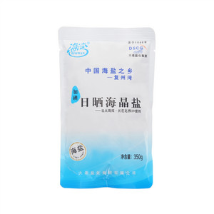 海湾加碘日晒海晶盐