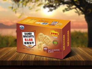 丹迪（DanDi）老人黑麦健康饼干1280g