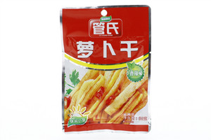 管氏萝卜干（香辣味）80克