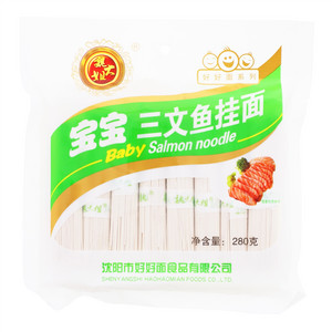 魏大姐好好面宝宝三文鱼挂面