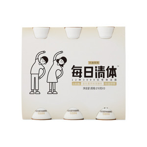 北海牧场每日清体轻甜原味风味发酵乳