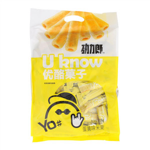 劲力郎蛋黄味米果优酪菓子