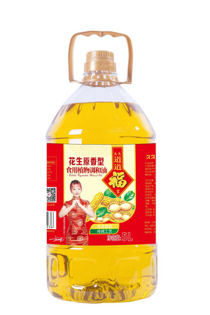 5升久久道道福吉花生原香食用植物调和油