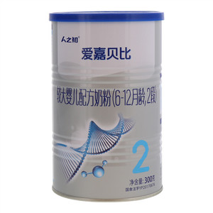 人之初爱嘉贝比较大婴儿配方奶粉（2段）