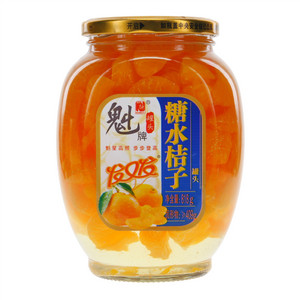 魁牌发又发糖水橘子罐头