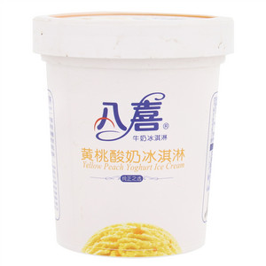 八喜黄桃酸奶冰淇淋