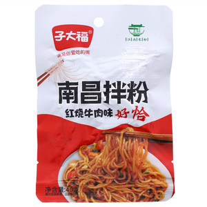 子大福红烧牛肉味南昌拌粉