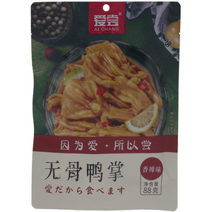 爱尝香辣味无骨鸭掌