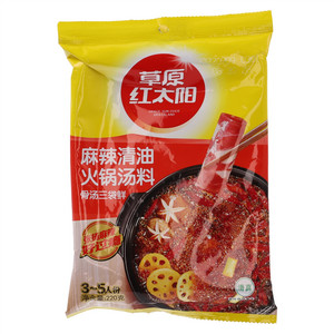 草原红太阳麻辣清油火锅汤料