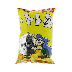 90克卜卜星香辣风味膨化食品