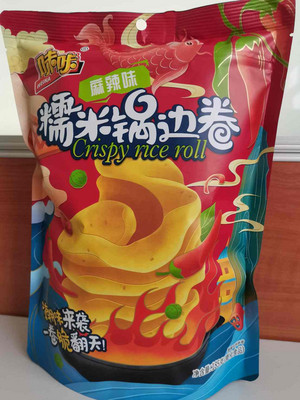 味咔麻辣味糯米锅边卷