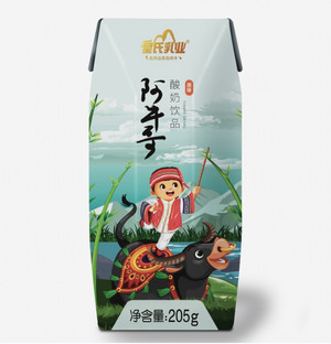 皇氏乳业原味阿牛哥酸奶饮品