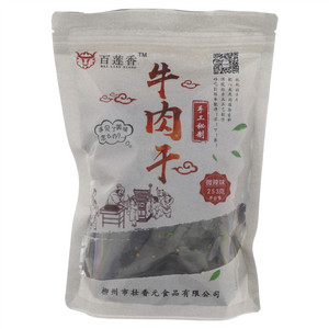 百莲香微辣味手工秘制牛肉干