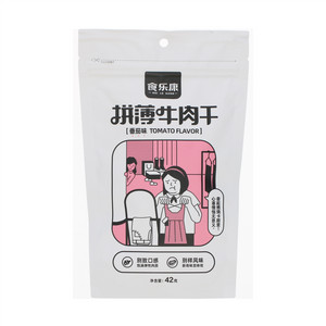 食乐康番茄味拼搏牛肉干
