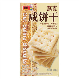 百荣燕麦咸饼干