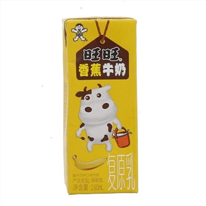 旺旺香蕉牛奶复原乳190ml