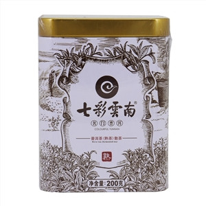 七彩云南普洱茶(熟茶）散茶