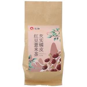 仁和芡实橘皮红豆薏米茶