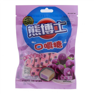 徐福记熊博士葡萄味口嚼糖