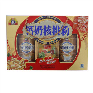 华精钙奶核桃粉礼盒800克