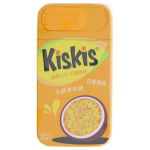酷滋无糖薄荷糖（百香果味）