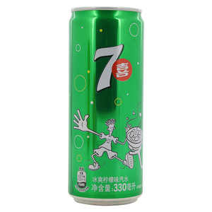 七喜冰爽柠檬味汽水